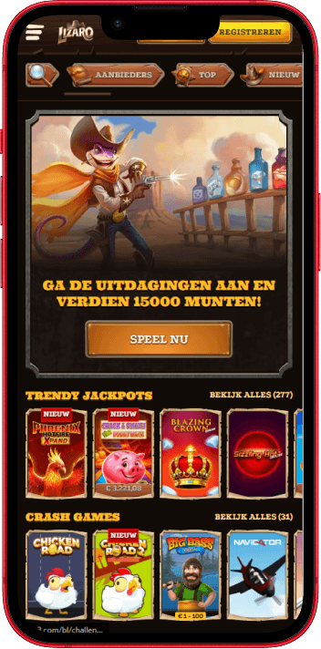 Lizaro Casino mobile casino experience on smartphone