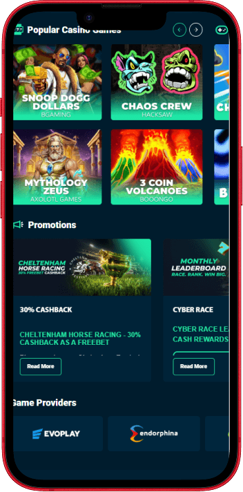 Rolletto Casino mobile casino experience on smartphone